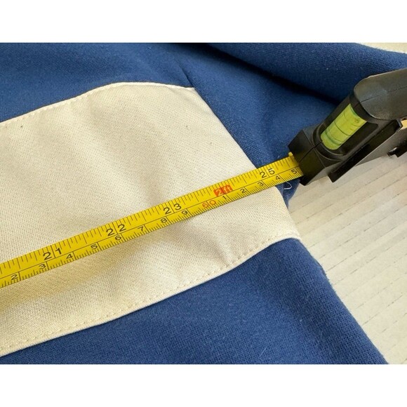 Adidas Vintage Retro 80s 90s Sweatshirt Sweater Big Logo Red Blue White Size XL - Picture 7 of 9